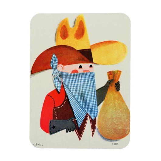 Cops en Robbers Magneet (Verticaal)