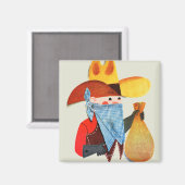 Cops en Robbers Magneet (Voorkant / Achterkant)