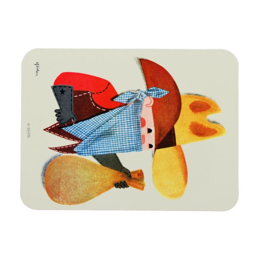 Cops en Robbers Magneet (Horizontaal)