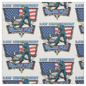 Cops en Robbers Stof (Swatch)