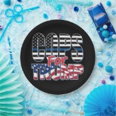 Cops for Trump 2020 Papieren Bordje (Feest)