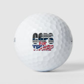 Cops-For-Trump Golfballen (Voorkant)
