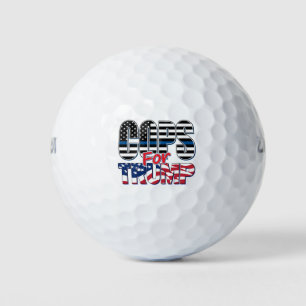 Cops-For-Trump Golfballen