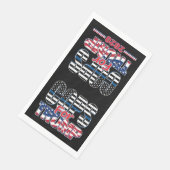 Cops for Trump - Trump 2020 Servet (Hoek)