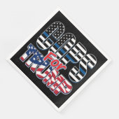 Cops for Trump - Trump 2020 Servet (Hoek)