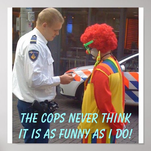Cops Funny poster (Voorkant)