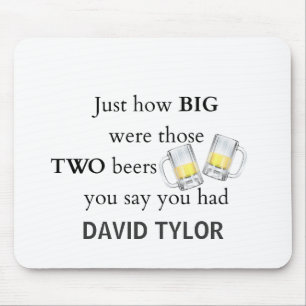 Cops Joke, hoe groot... Muismat