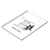 Cops Jokes Gifts Notitieboek (Linkerzijde)