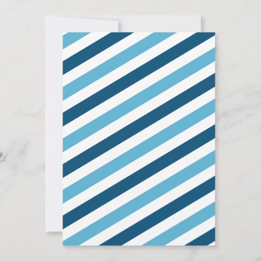 Cops & Robbers Birthday Party Invitation Kaart (Achterkant)