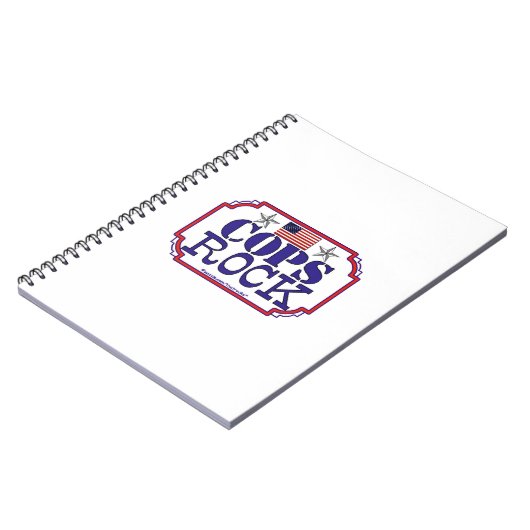 Cops Rock. Notitieboek (Linkerzijde)