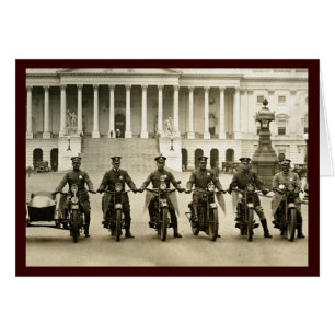 Cops van de Motorfiets 1920s