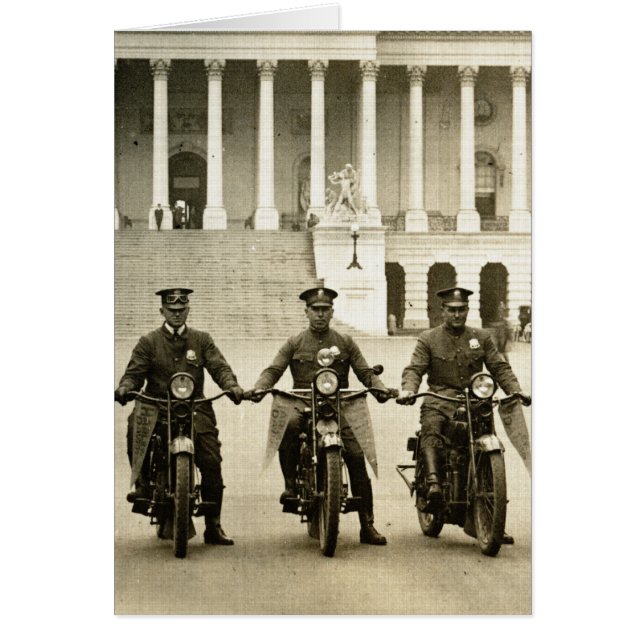  Cops van de Motorfiets 1920s (Voorkant)