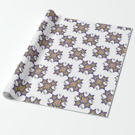 Coptic Cross Kerstmis Cadeaupapier