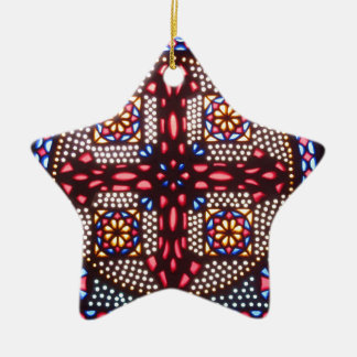 COPTIC CROSS, kleurrijk en mooi Keramisch Ornament