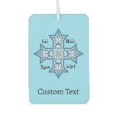 Coptic Cross Luchtverfrisser (Voorkant)