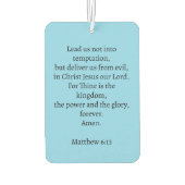 Coptic Cross Luchtverfrisser (Achterkant)