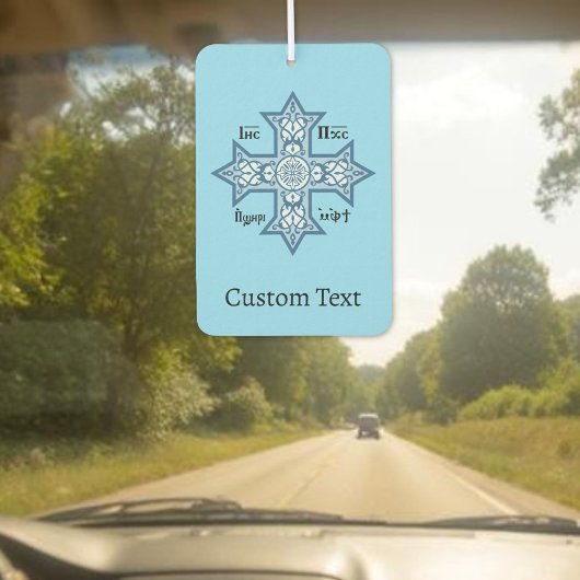 Coptic Cross Luchtverfrisser