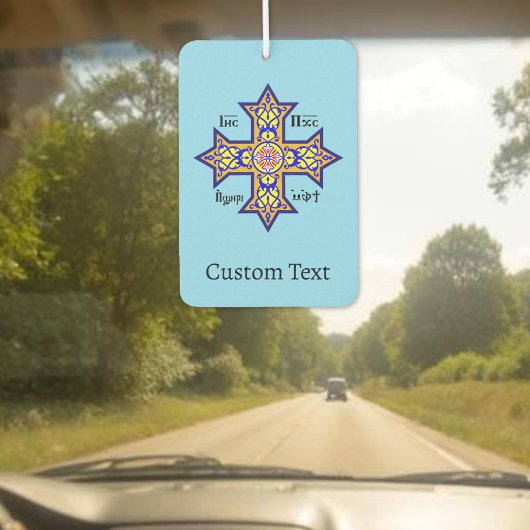 Coptic Cross Luchtverfrisser