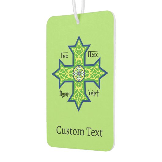 Coptic Cross Luchtverfrisser (Links)