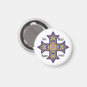 Coptic cross magneet (Voorkant / Achterkant)