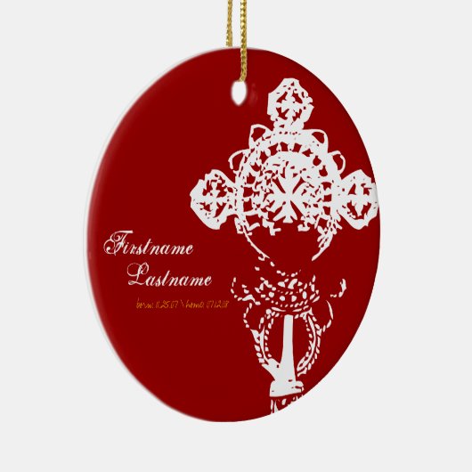 Coptic Cross Ornament (Rechts)