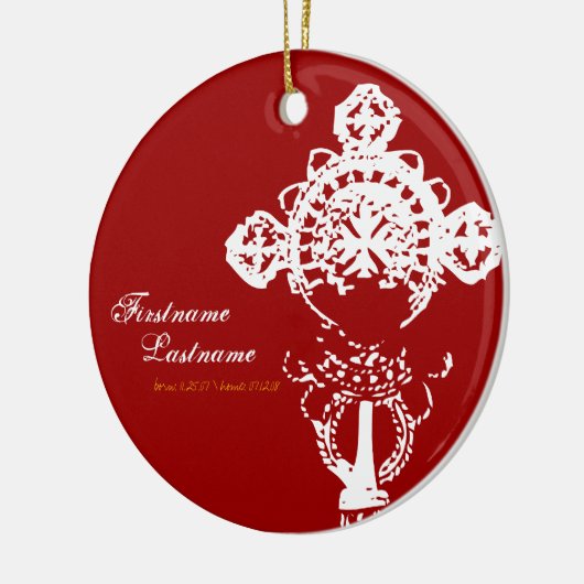 Coptic Cross Ornament (Links)