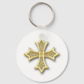 Coptic Orthodox Cross Sleutelhanger (Voorkant)