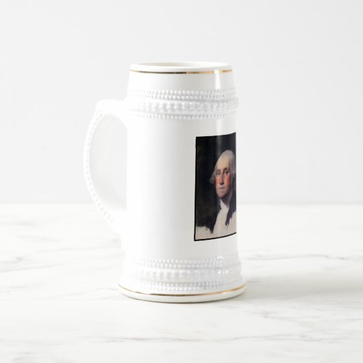 Copy Anthaeneum George Washington, Gilbert Stuart Bierpul (Voorkant links)