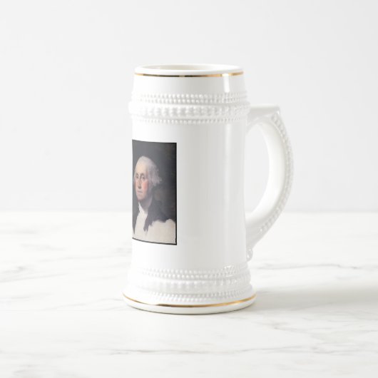 Copy Anthaeneum George Washington, Gilbert Stuart Bierpul (Voorkant rechts)