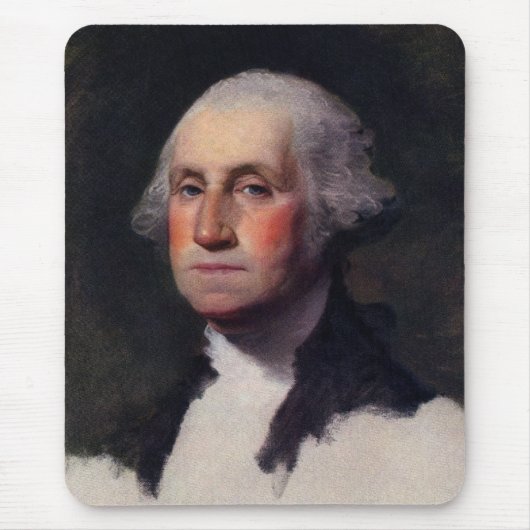 Copy Anthaeneum George Washington, Gilbert Stuart Muismat (Voorkant)