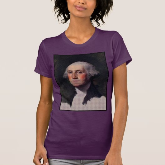 Copy Anthaeneum George Washington, Gilbert Stuart T-shirt (Voorkant)