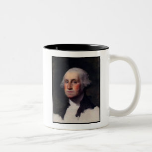 Copy Anthaeneum George Washington, Gilbert Stuart Tweekleurige Koffiemok