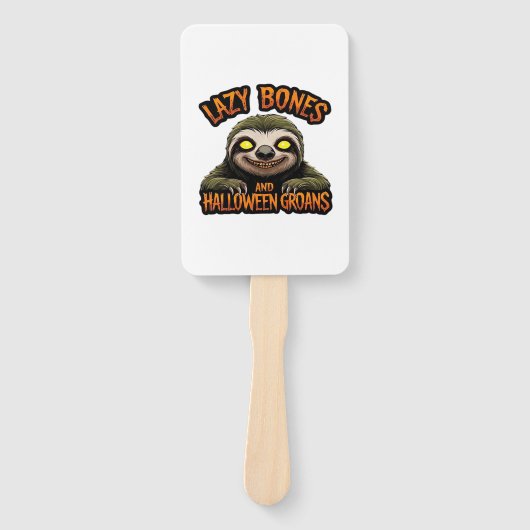 Copy of Lazy Bones and Halloween Groans - Creepy S Handwaaier (Voorkant)