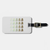 Copybara Capybara Bagagelabel (Voorkant horizontaal)