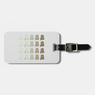 Copybara Capybara Bagagelabel