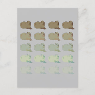 Copybara Capybara Briefkaart