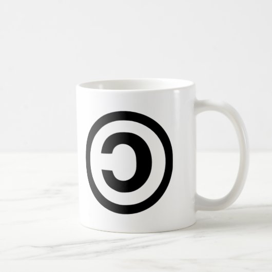 Copyleft Koffiemok (Rechts)