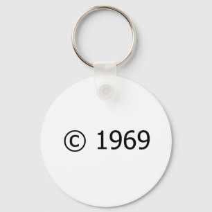 Copyright 1969 sleutelhanger