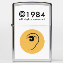 Copyright 1984 Zippo Aansteker door SILVIEW