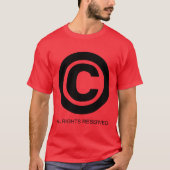 Copyright Symbool t-shirt (Voorkant)