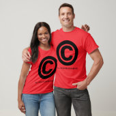 Copyright Symbool t-shirt (Unisex)