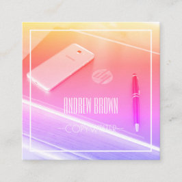 Copywriter Computer Keyboard Visitekaartje