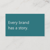 Copywriter Freelance Writer Modern Colorful Visitekaartje (Voorkant)