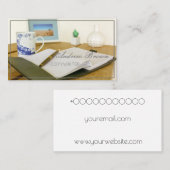 Copywriter Notitieboek Pen Visitekaartje (Voorkant / Achterkant)