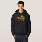 Copywriter Sunset Profession Retro job Tit Hoodie (Voorkant volledig)