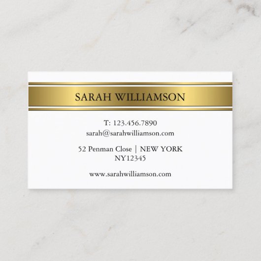 Copywriter Visitekaartje (Achterkant)