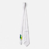 Coq Gras stropdas BIG coq design (Achterkant)