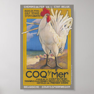 Coq-sur-Mer Vintage Poster 1923