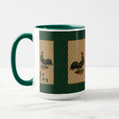 Coqs a la Ferme  Mok (Links)