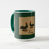 Coqs a la Ferme  Mok (Voorkant links)